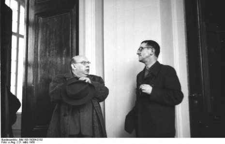 Berlin, Bertold Brecht und Hanns Eisler